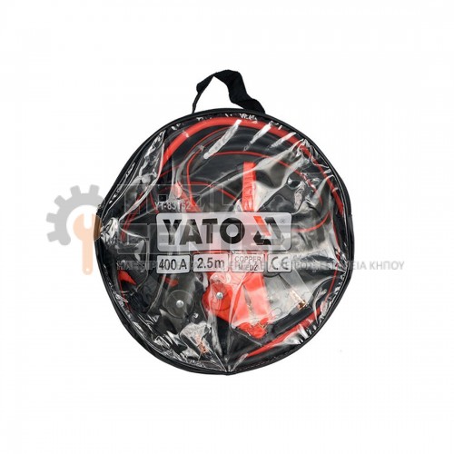 YATO YT-83152 ΚΑΛΩΔΙΑ ΕΚΚΙΝΗΣΗΣ ΜΠΑΤΑΡΙΑΣ 400Α (#20083152)