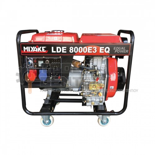 MIYAKE LDE 8000 E3 EQ ΓΕΝΝΗΤΡΙΑ ΑΝΟΙΚΤΟΥ ΤΥΠΟΥ DIESEL 12Hp (#203313)