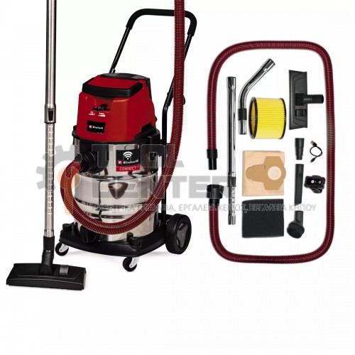 EINHELL TP-VC 36/30 S AUTO PROFESSIONAL ΣΚΟΥΠΑ ΥΓΡΩΝ/ΣΤΕΡΕΩΝ 30lt 36V ΣΚΕΤΟ ΣΩΜΑ (#2347143)