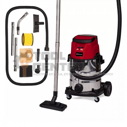 EINHELL TE-VC 36/25 Li S EXPERT ΣΚΟΥΠΑ ΥΓΡΩΝ/ΣΤΕΡΕΩΝ 25lt 36V ΣΚΕΤΟ ΣΩΜΑ (#2347170)