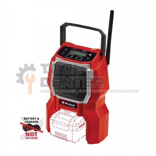 EINHELL TC-RA Li BT CLASSIC ΡΑΔΙΟΦΩΝΟ BLUETOOTH 18V ΣΚΕΤΟ ΣΩΜΑ (#3408017)