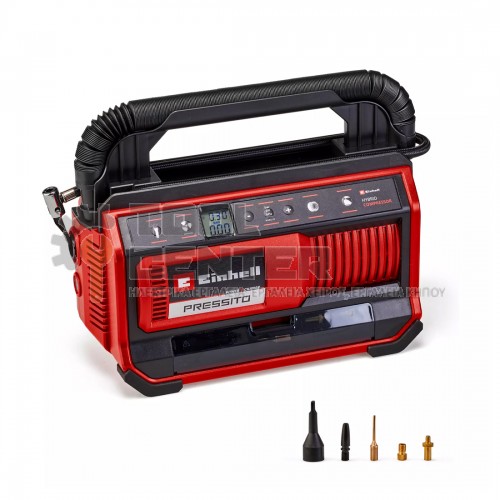 EINHELL PRESSITO 18/25 HYBRID EXPERT ΥΒΡΙΔΙΚΟΣ ΑΕΡΟΣΥΜΠΙΕΣΤΗΣ 18V 11bar ΣΚΕΤΟ ΣΩΜΑ (#4020430)