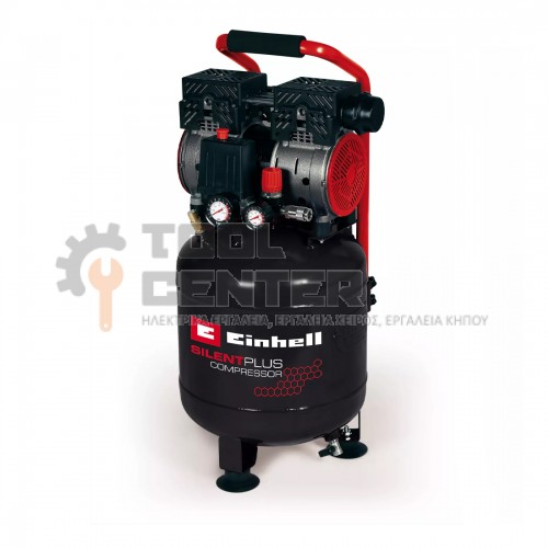 EINHELL TE-AC 135/24 SILENT PLUS EXPERT ΑΕΡΟΣΥΜΠΙΕΣΤΗΣ ΧΩΡΙΣ ΛΑΔΙ 750W 8bar (#4020610)
