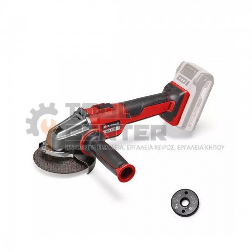 EINHELL AXXIO 18/115 Q PROFESSIONAL BRUSHLESS ΓΩΝΙΑΚΟΣ ΤΡΟΧΟΣ 18V ΣΚΕΤΟ ΣΩΜΑ Ø 115mm (#4431150)