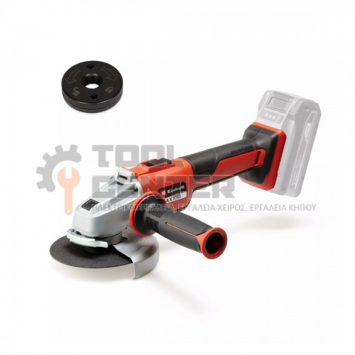 EINHELL AXXIO 18/125 Q PROFESSIONAL BRUSHLESS ΓΩΝΙΑΚΟΣ ΤΡΟΧΟΣ 18V ΣΚΕΤΟ ΣΩΜΑ Ø 125mm (#4431151)