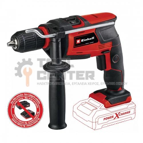 EINHELL TC-ID 18 Li CLASSIC ΚΡΟΥΣΤΙΚΟ ΔΡΑΠΑΝΟ 2 ΛΕΙΤΟΥΡΓΙΩΝ 18V ΣΚΕΤΟ ΣΩΜΑ (#4513960)
