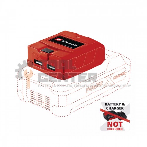 EINHELL TC-CP 18 Li CLASSIC ΑΝΤΑΠΤΟΡΑΣ USB-POWERBANK 18V ΣΚΕΤΟ ΣΩΜΑ (#4514120)