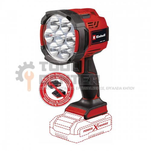 EINHELL TE-CL 18/2500 LiAC EXPERT ΠΡΟΒΟΛΕΑΣ 18V ΣΚΕΤΟ ΣΩΜΑ (#4514145)