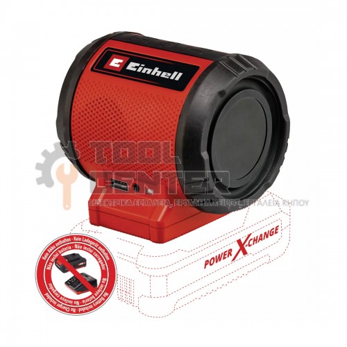 EINHELL TC-SR 18 Li BT CLASSIC ΗΧΕΙΟ BLUETOOTH 18V ΣΚΕΤΟ ΣΩΜΑ (#4514150)