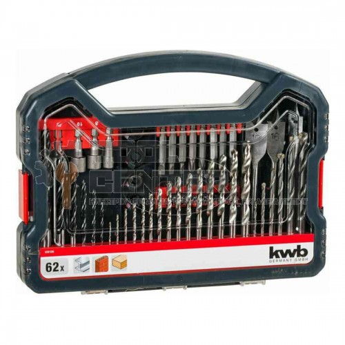 EINHELL KWB 62 ΣΕΤ ΤΡΥΠΑΝΙΑ ΜΕ ΚΥΛΙΝΔΡΙΚΟ ΣΤΕΛΕΧΟΣ 62 ΤΕΜΑΧΙΩΝ (#49109106)