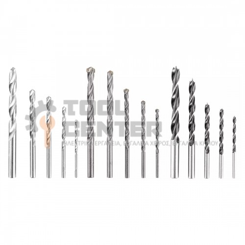 EINHELL ΣΕΤ ΤΡΥΠΑΝΙΑ ΜΕΤΑΛΛΟΥ-ΞΥΛΟΥ-ΤΟΙΧΟΠΟΙΙΑΣ 15 ΤΕΜ (#49109157)