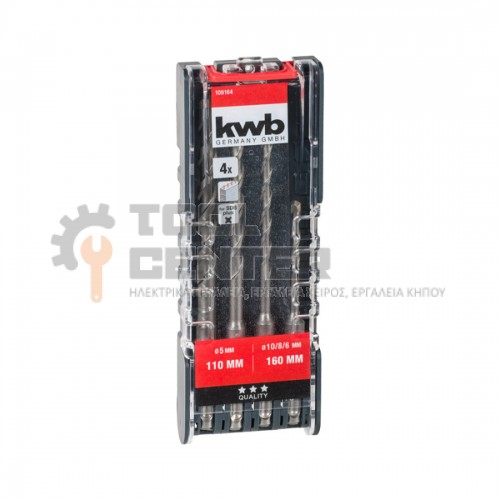EINHELL KWB ΣΕΤ ΤΡΥΠΑΝΙΑ SDS-PLUS Ø 5/6/8/10mm (#49109164)