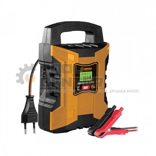 IMPERIA ΦΟΡΤΙΣΤΗΣ ΜΠΑΤΑΡΙΩΝ 12V/24V 2A/8A/15A (#60163)