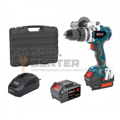 BULLE BRUSHLESS ΚΡΟΥΣΤΙΚΟ ΔΡΑΠΑΝΟΚΑΤΣΑΒΙΔΟ 70Nm 18V ΜΕ 2 x 5.0Ah (#633320)