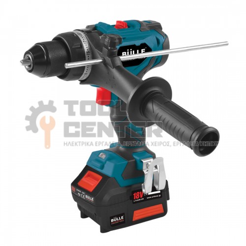 BULLE BRUSHLESS ΚΡΟΥΣΤΙΚΟ ΔΡΑΠΑΝΟΚΑΤΣΑΒΙΔΟ 100Nm 18V ΜΕ 2 x 5.0Ah (#633322)