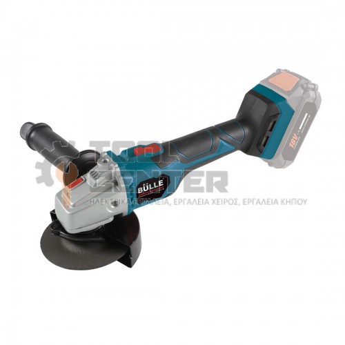 BULLE PL BRUSHLESS ΓΩΝΙΑΚΟΣ ΤΡΟΧΟΣ ΡΥΘΜΙΖΟΜΕΝΟΣ VS 18V 125mm ΣΚΕΤΟ ΣΩΜΑ (#633325)