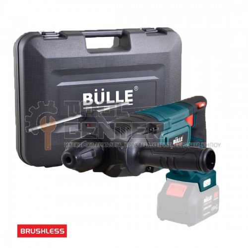 BULLE BRUSHLESS SDS PLUS ΠΝΕΥΜΑΤΙΚΟ ΠΙΣΤΟΛΕΤΟ 4 ΛΕΙΤΟΥΡΓΙΩΝ 2.8J 18V ΣΚΕΤΟ ΣΩΜΑ (#633376)