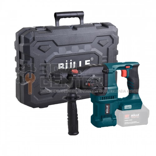 BULLE BRUSHLESS SDS PLUS ΠΕΡΙΣΤΡΟΦΙΚΟ ΠΙΣΤΟΛΕΤΟ 4 ΛΕΙΤΟΥΡΓΙΩΝ 2.8J 18V ΣΚΕΤΟ ΣΩΜΑ (#633377)