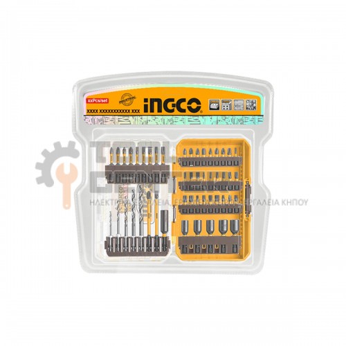 INGCO AKDL24906 ΣΕΤ 49 ΤΕΜ IMPACT ΜΥΤΕΣ 25mm (#AKDL24906)