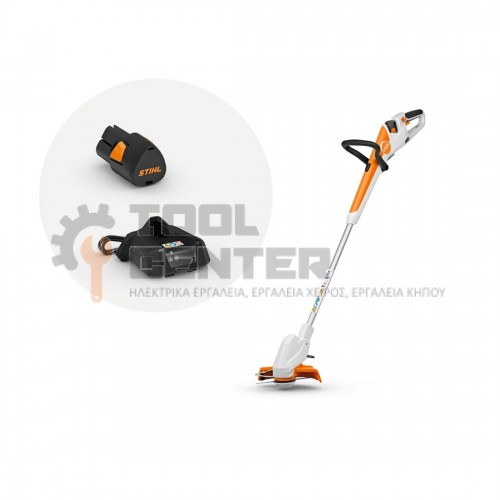 STIHL FSA 30 ΧΟΡΤΟΚΟΠΤΙΚΟ ΜΕ ΕΥΘΥ ΑΞΟΝΑ 12V ΜΕ AS 2 ΜΠΑΤΑΡΙΑ & ΦΟΡΤΙΣΤΗ AL 1 (#FA100115710)