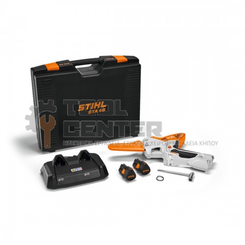 STIHL GTA 40 ΑΛΥΣΟΠΡΙΟΝΟ ΜΕ 2 ΜΠΑΤΑΡΙΕΣ AS 2 & ΦΟΡΤΙΣΤΗ AL 5-2 (#GA040116918)