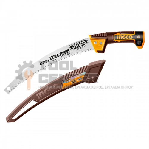 INGCO HPS3306 ΠΡΙΟΝΙ ΚΛΑΔΕΜΑΤΟΣ ΚΑΜΠΥΛΩΤΟ 13" ΜΕ ΘΗΚΗ (#HPS3306)