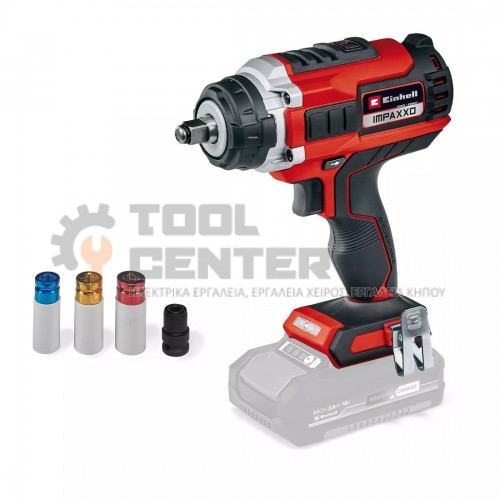 EINHELL IMPAXXO 18/400 BRUSHLESS PROFESSIONAL ΜΠΟΥΛΟΝΟΚΛΕΙΔΟ ΜΕ ΥΠΟΔΟΧΗ 1/2" ΧΩΡΙΣ ΜΠΑΤΑΡΙΑ & ΦΟΡΤΙΣΤΗ (#4510070)