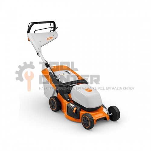 STIHL RMA 248 AK SYSTEM ΜΗΧΑΝΗ ΓΚΑΖΟΝ ΧΩΡΙΣ ΜΠΑΤΑΡΙΑ & ΦΟΡΤΙΣΤΗ ΜΕ ΠΛΑΤΟΣ 46cm (#WA220111405)