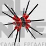 SIK KIRIAKAKIS 32 4X4 ΗΛΕΚΤΡΙΚΗ ΒΕΡΓΑ ΑΧΙΝΟΣ CARBON ΜΕ ΧΕΙΡΙΣΤΗΡΙΟ & ΜΟΤΕΡ (#SIK324X4C-1)
