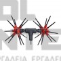 SIK KIRIAKAKIS 32 4X4 ΗΛΕΚΤΡΙΚΗ ΒΕΡΓΑ ΑΧΙΝΟΣ 2.5m ΧΩΡΙΣ ΧΕΙΡΙΣΤΗΡΙΟ & ΜΟΤΕΡ (#SIK324X4-2)