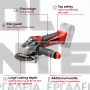EINHELL TE-AG 18/115 Li EXPERT ΓΩΝΙΑΚΟΣ ΤΡΟΧΟΣ 18V ΣΚΕΤΟ ΣΩΜΑ Ø 115mm (#4431110)