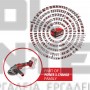 EINHELL AXXIO 18/115 Q PROFESSIONAL BRUSHLESS ΓΩΝΙΑΚΟΣ ΤΡΟΧΟΣ 18V ΣΚΕΤΟ ΣΩΜΑ Ø 115mm (#4431150)