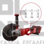 EINHELL AXXIO 36/230 Q PROFESSIONAL BRUSHLESS ΓΩΝΙΑΚΟΣ ΤΡΟΧΟΣ 36V ΣΚΕΤΟ ΣΩΜΑ Ø 230mm (#4431160)