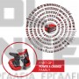 EINHELL TE-MB 18/127 Li EXPERT ΠΡΙΟΝΟΚΟΡΔΕΛΛΑ ΜΕΤΑΛΛΟΥ 18V ΣΚΕΤΟ ΣΩΜΑ (#4504216)