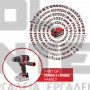 EINHELL TP-CD 18/60 LI BL-SOLO BRUSHLESS PROFESSIONAL ΔΡΑΠΑΝΟΚΑΤΣΑΒΙΔΟ 18V ΣΚΕΤΟ ΣΩΜΑ (#4514210)
