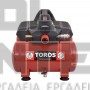 TOROS BRUSHLESS ΑΕΡΟΣΥΜΠΙΕΣΤΗΣ OILFREE SILENT 6lt 1.0Hp 8bar (#602046)