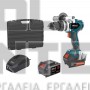 BULLE BRUSHLESS ΚΡΟΥΣΤΙΚΟ ΔΡΑΠΑΝΟΚΑΤΣΑΒΙΔΟ 70Nm 18V ΜΕ 2 x 5.0Ah (#633320)