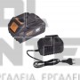 KRAFT BRUSHLESS ΦΥΣΗΤΗΡΑΣ ΜΕ ΜΠΑΤΑΡΙΑ 18V 4.0Ah (#691157)