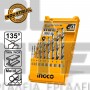 INGCO AKD1095 ΣΕΤ 9 ΤΡΥΠΑΝΙΑ ΜΕΤΑΛΛΟΥ HSS 2-10mm (#AKD1095)