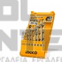 INGCO AKD1095 ΣΕΤ 9 ΤΡΥΠΑΝΙΑ ΜΕΤΑΛΛΟΥ HSS 2-10mm (#AKD1095)