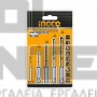 INGCO AKD1401 ΤΡΥΠΑΝΙΑ ΜΕΤΑΛΛΟΥ HSS ME ΥΠΟΔΟΧΗ 1/4" 1.5-4mm 4ΤΕΜ (#AKD1401)