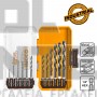 INGCO AKDL11206 ΣΕΤ 12 ΤΡΥΠΑΝΙΑ ΜΕΤΑΛΛΟΥ HSS 1-10mm (#AKDL11206)
