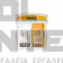 INGCO AKDL11206 ΣΕΤ 12 ΤΡΥΠΑΝΙΑ ΜΕΤΑΛΛΟΥ HSS 1-10mm (#AKDL11206)
