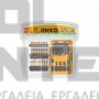 INGCO AKDL25106 ΣΕΤ 51 IMPACT ΜΥΤΕΣ 1/4" HEX (#AKDL25106)
