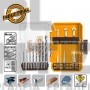 INGCO AKDL61401 ΣΕΤ 14 ΤΡΥΠΑΝΙΑ ΚΩΝΙΚΑ & ΦΡΕΖΕΣ ΜΕΤΑΛΛΟΥ 1/4" (#AKDL61401)