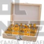 INGCO AKRT1201 ΣΕΤ 12 ΜΑΧΑΙΡΙΑ ΡΟΥΤΕΡ (#AKRT1201)