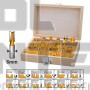 INGCO AKRT1201 ΣΕΤ 12 ΜΑΧΑΙΡΙΑ ΡΟΥΤΕΡ (#AKRT1201)