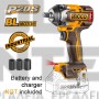 INGCO CIWLI20501 BRUSHLESS ΚΡΟΥΣΤΙΚΟ ΜΠΟΥΛΟΝΟΚΛΕΙΔΟ 20V Li-lon ΧΩΡΙΣ ΜΠΑΤΑΡΙΑ & ΦΟΡΤΙΣΤΗ 500Nm (#CIWLI20501)