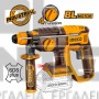 INGCO COSLI240202 ΣΕΤ ΓΩΝΙΑΚΟΣ ΤΡΟΧΟΣ - ΚΡΟΥΣΤΙΚΟ ΔΡΑΠΑΝΟΚΑΤΣΑΒΙΔΟ & ΠΙΣΤΟΛΕΤΟ 20V ME 2x 4.0Ah & ΤΣΑΝΤΑ ΜΕΤΑΦΟΡΑΣ (#COSLI240202)
