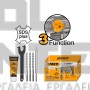 INGCO CRHLI20288 SDS PLUS BRSHLESS ΚΡΟΥΣΤΙΚΟ ΠΕΡΙΣΤΡΟΦΙΚΟ ΣΚΑΠΤΙΚΟ ΠΙΣΤΟΛΕΤΟ 20V Li-lon 4.5J ΧΩΡΙΣ ΜΠΑΤΑΡΙΑ & ΦΟΡΤΙΣΤΗ (#CRHLI20288)